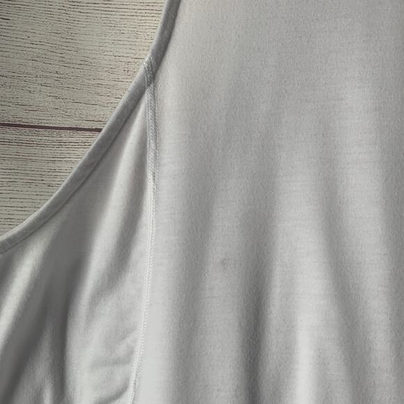 Tek Gear White Sleeveless Active Shirt or Tank Top Crew Neck Size 1X - Picture 9 of 15